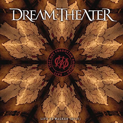 Dream Theater album cover: floral design with band logo and text.
