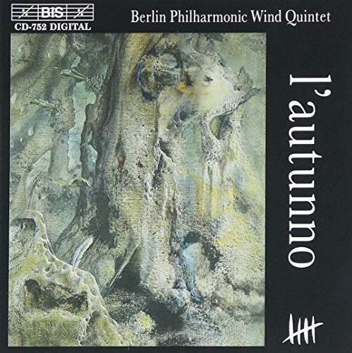 CD cover for Hans Werner Henze’s “L’autunno” with abstract tree image.