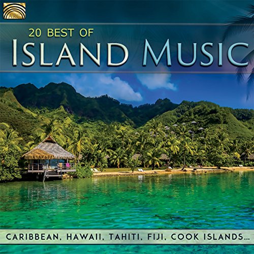 CD cover: tropical island scene with beach, hut, and text "20 Best Of Island Music".