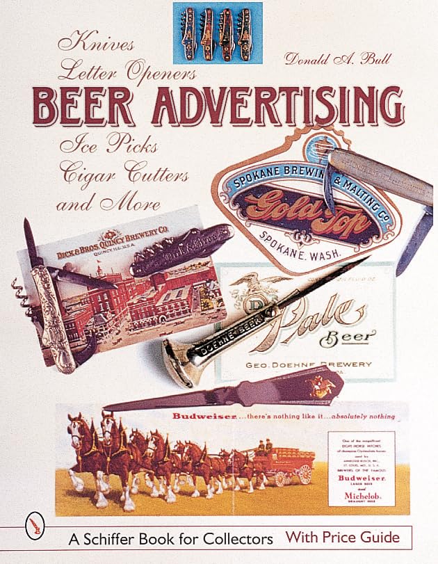 Beer Advertising : Knives, Letter Openers, Ice Picks, Cigar Cutters, and More