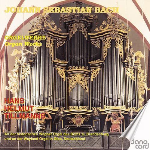 CD cover featuring a large, ornate pipe organ with text overlays.