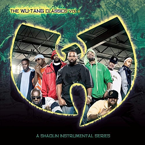Wu-Tang Clan album cover featuring group members within a yellow "W" shape.