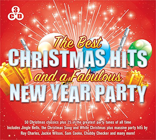 CD cover for “The Best Christmas Hits and a Fabulous New Year Party.”