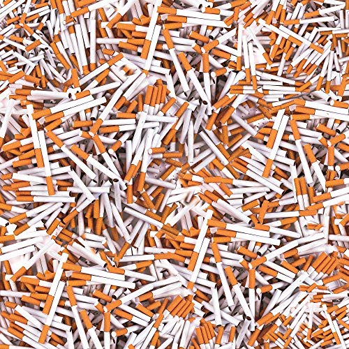 Close-up of many scattered cigarettes, album cover for "Looseys.