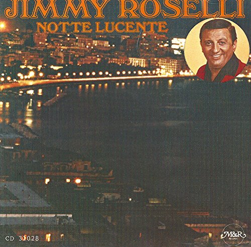 Jimmy Roselli CD cover with portrait and city lights background.