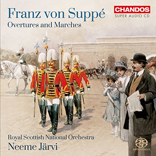 CD cover art showing soldiers in red uniforms marching past onlookers in formal attire.
