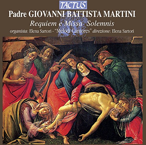 CD cover depicting a Renaissance painting of a lamentation scene.