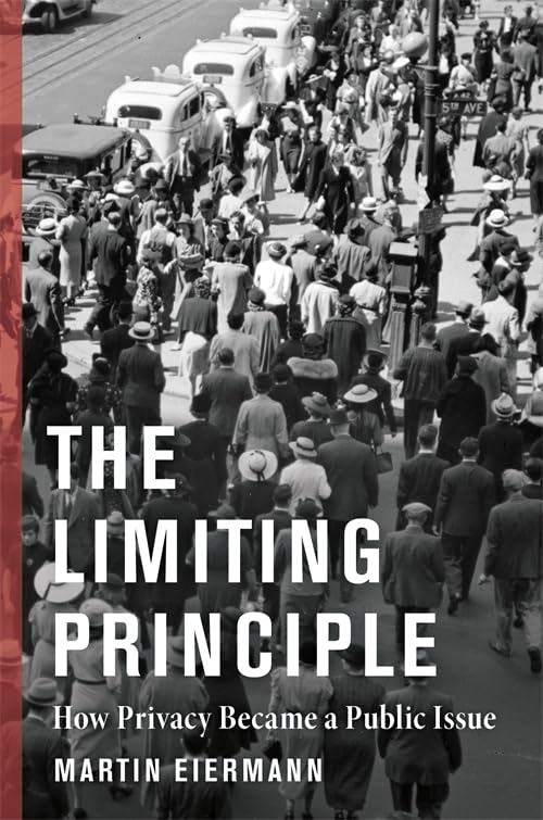 The Limiting Principle : How Privacy Became a Public Issue