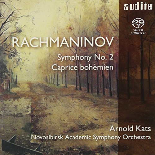 CD cover for Rachmaninov’s Symphony No. 2 with forest painting.