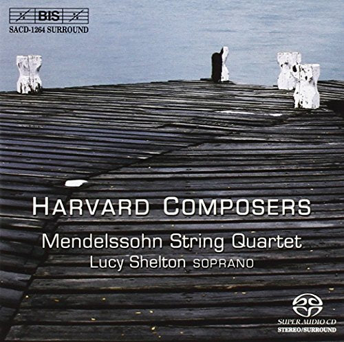 CD cover with weathered wood, text “Harvard Composers” and “Mendelssohn.”