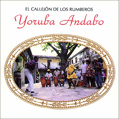 CD cover with musicians playing drums and percussion in a street scene.