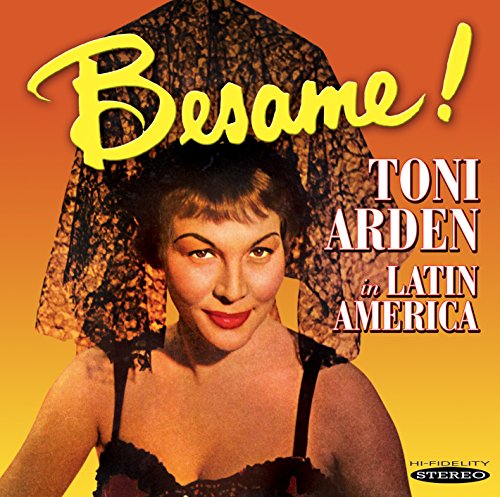 Album cover featuring Toni Arden wearing a black lace veil against an orange background.
