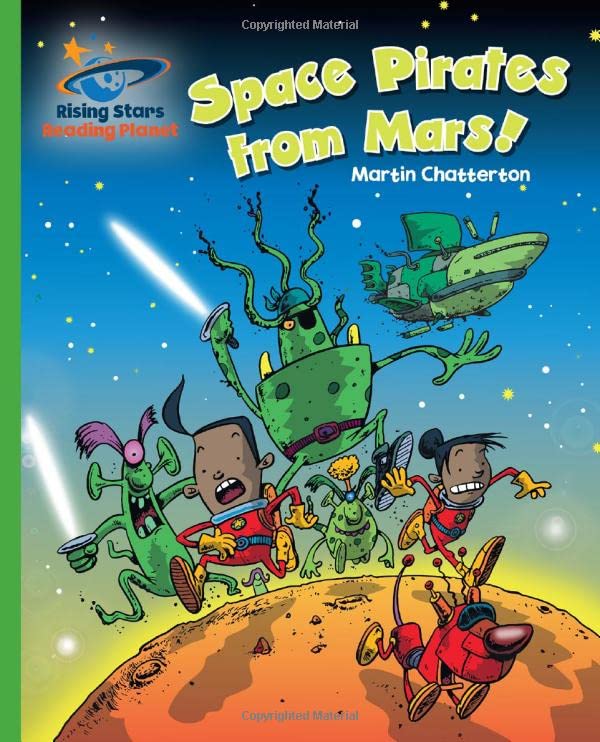 Reading Planet - Space Pirates from Mars! - Green: Galaxy