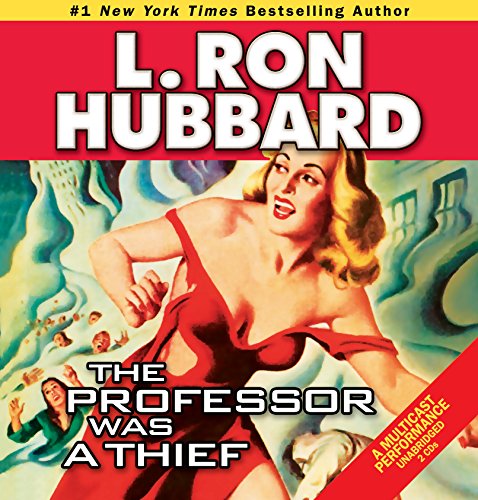 CD cover for "The Professor Was a Thief" featuring a woman in red.