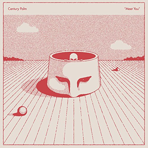 CD cover: red and white illustration of a face in a cylinder.