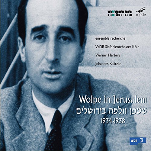 CD cover featuring a portrait of composer Stefan Wolpe, 1934-1938.