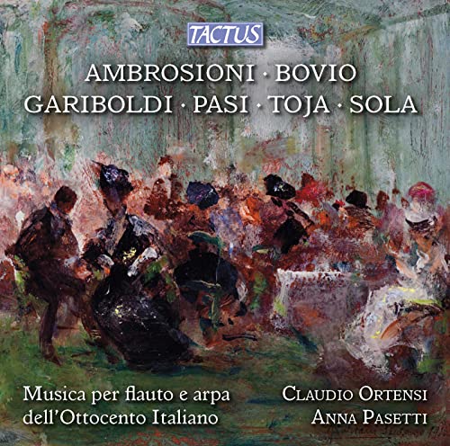 CD cover depicting a blurred, impressionistic painting of people in formal wear.