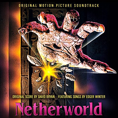 CD cover for "Netherworld" soundtrack featuring a monstrous, cracked figure.