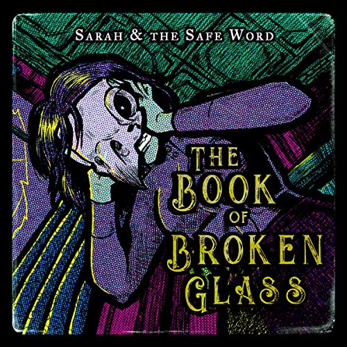 CD cover: distressed illustration of a woman with fractured glass effect.