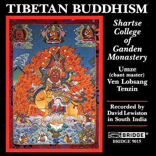 CD cover featuring vibrant Tibetan Buddhist deity artwork and text.