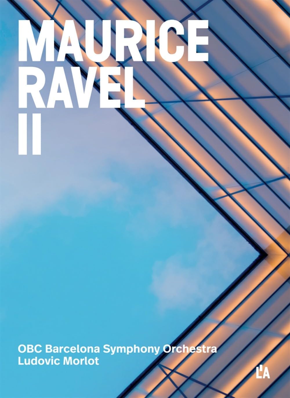 CD cover for Maurice Ravel II performed by OBC Barcelona Symphony Orchestra.