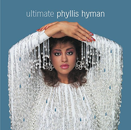 Phyllis Hyman album cover featuring the singer in a beaded gown.