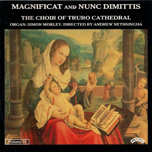 CD cover depicting a Renaissance painting of Mary and baby Jesus.