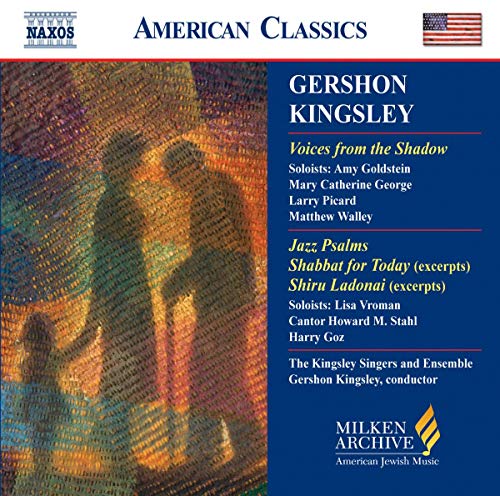 CD cover for “Voices from the Shadow” by Kingsley Singers & Gershon Kingsley.