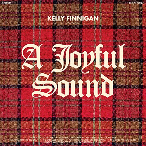 CD cover for “A Joyful Sound” by Kelly Finnigan, plaid background.