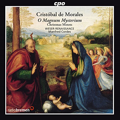 CD cover: Renaissance painting of the Nativity with text overlay.