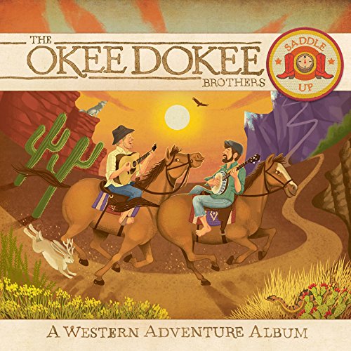 CD cover: two musicians on horseback in a desert landscape.