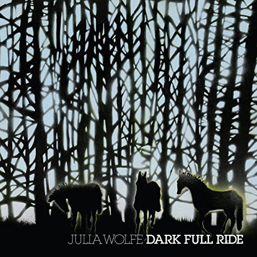 CD cover: silhouetted horses in a dense, abstract forest scene.