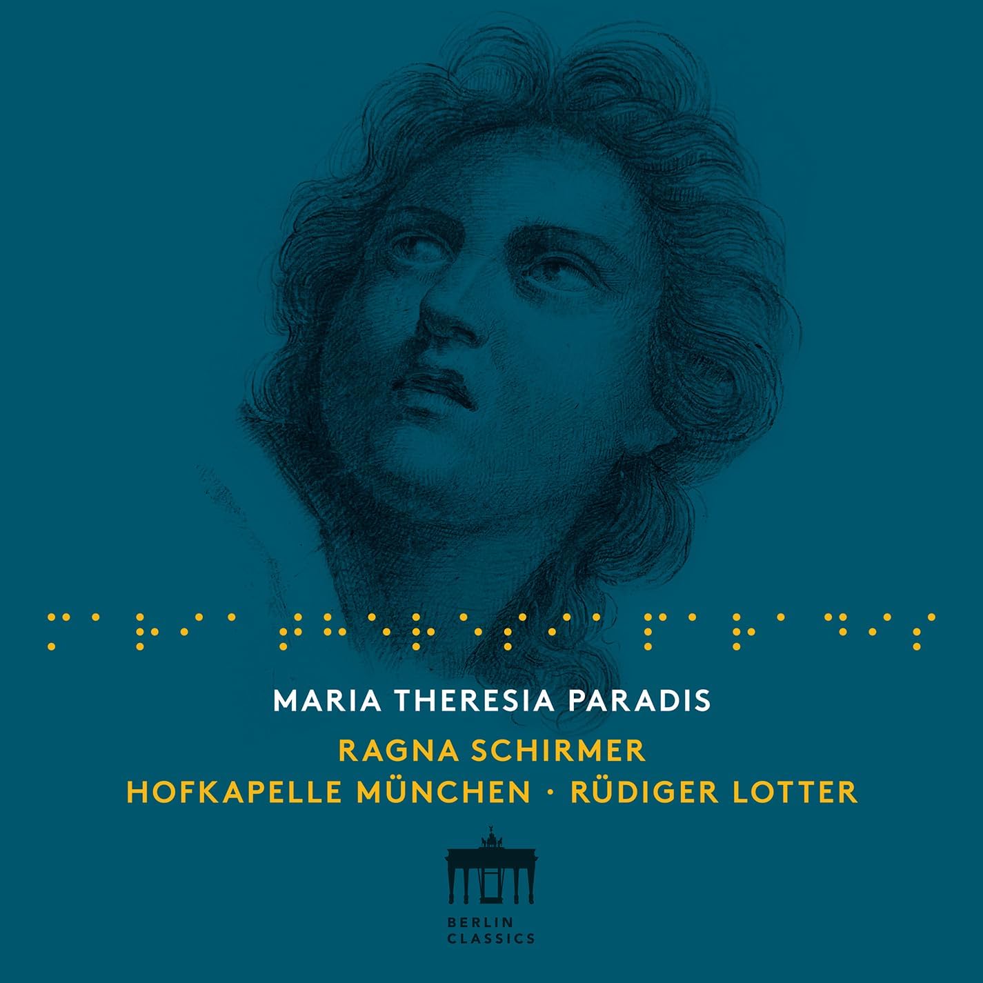 CD case featuring classical musician Ragna Schirmer and baroque ensemble Hofkapelle Mun.