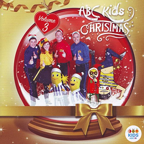 CD cover: “Abc Kids Christmas Volume 3” with cartoon characters in a snowglobe.
