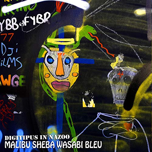 CD cover: abstract painting with a face, snake, and figures.