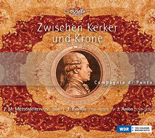 CD cover: portrait of a man in profile with ornate gold background.