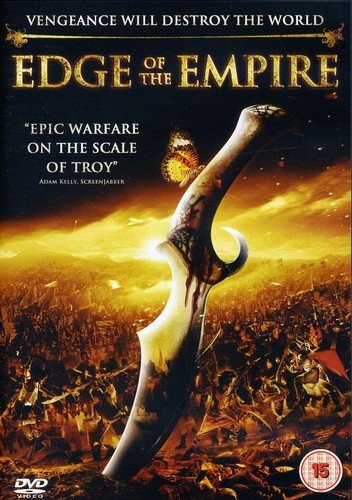 DVD cover for "Edge Of The Empire" featuring a bloody dagger and battle scene.
