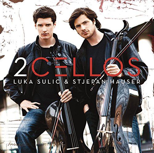 CD cover for 2Cellos featuring two men with cellos.