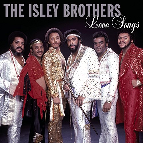 Isley Brothers album cover featuring six men in glittering outfits.