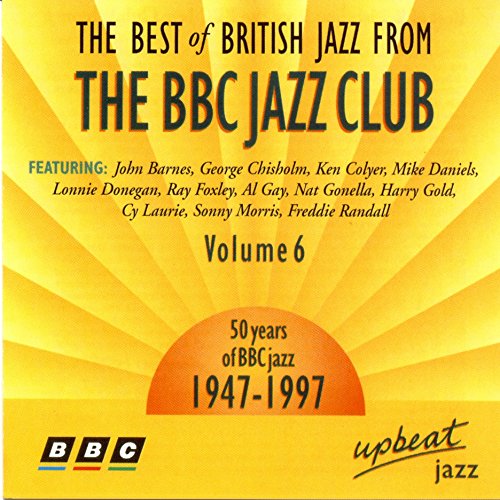 CD cover for “Best Of British Jazz - BBC Jazz,” with sunburst design.