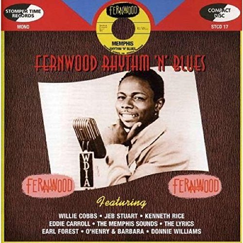 CD cover for “Fernwood Rhythm ‘n’ Blues from Memphis” featuring a singer.