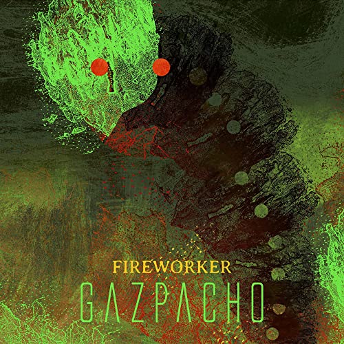 CD cover art: abstract, dark green and black figure with red accents.