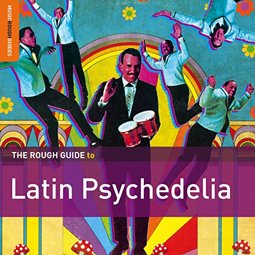 CD cover: brightly colored, dancing figures and psychedelic mushroom illustration.