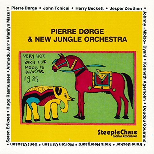 CD cover: red horse and yellow elephant on a green and yellow background.