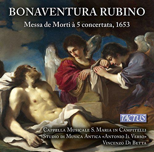 CD cover depicting a Baroque painting of angels and a lamentation scene.