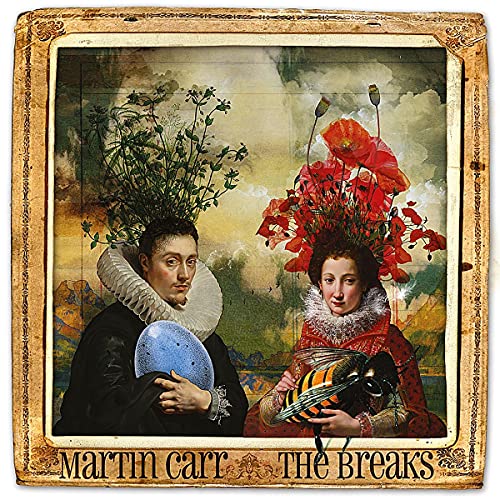 CD cover: portraits of people with flowers and insect imagery.