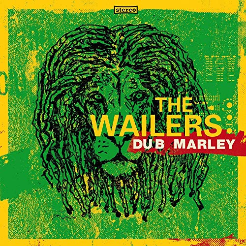 Album cover for The Wailers’ “Dub Marley” featuring a lion’s face.