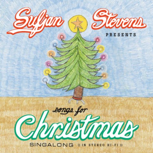“Songs for Christmas” CD cover with illustrated Christmas tree and text.