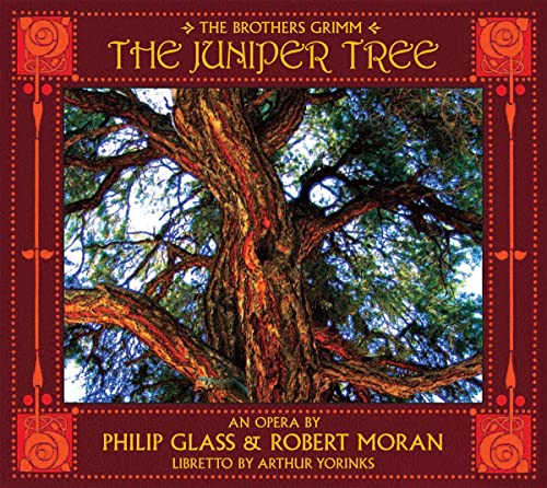 CD cover for "The Juniper Tree" opera, featuring a large tree.