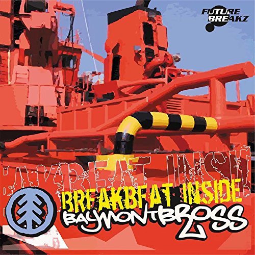 CD cover: red industrial machinery with bold text "Breakbeat Inside".